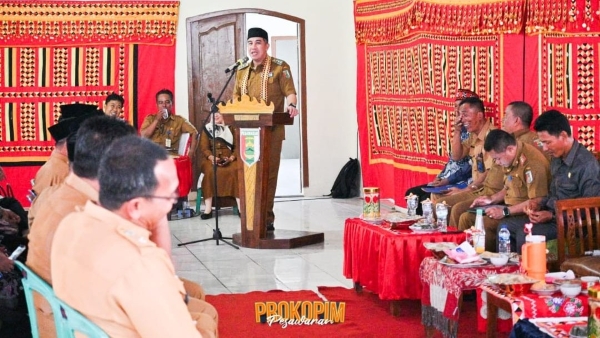 Bupati Pesawaran Hadiri Musrenbang Kecamatan Way Khilau untuk Penyusunan RKPD 2026