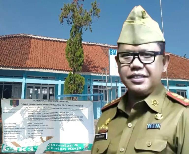 Renovasi SMAN 1 Kedondong & SMAN Pagar Dewa Disambut Gembira Masyarakat Setempat