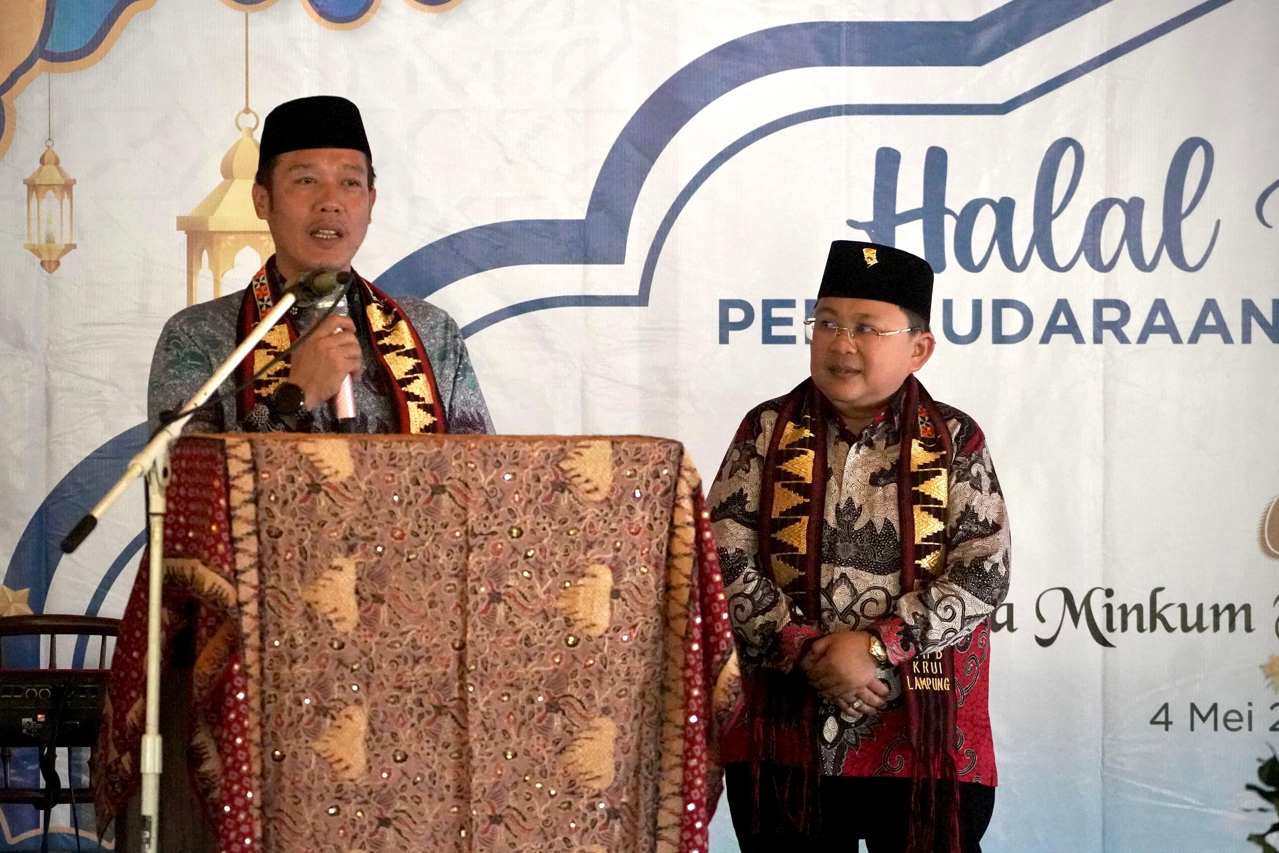 Wabup Pesisir Barat Hadiri Halalbihalal PMPBKL di Tangerang