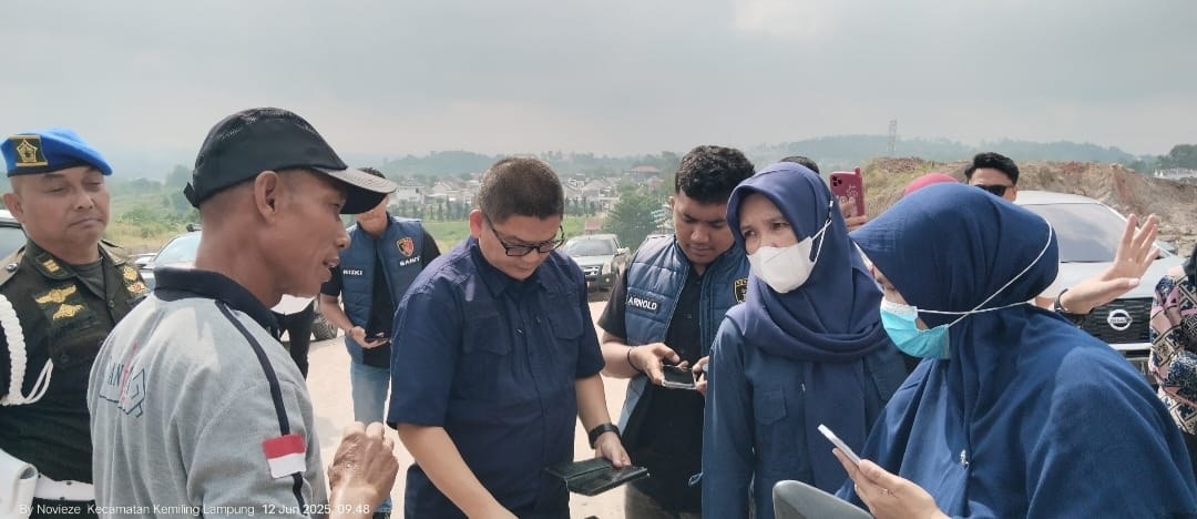 Diduga Langgar Izin, Proyek Puri Indah Hill di Kemiling Disegel