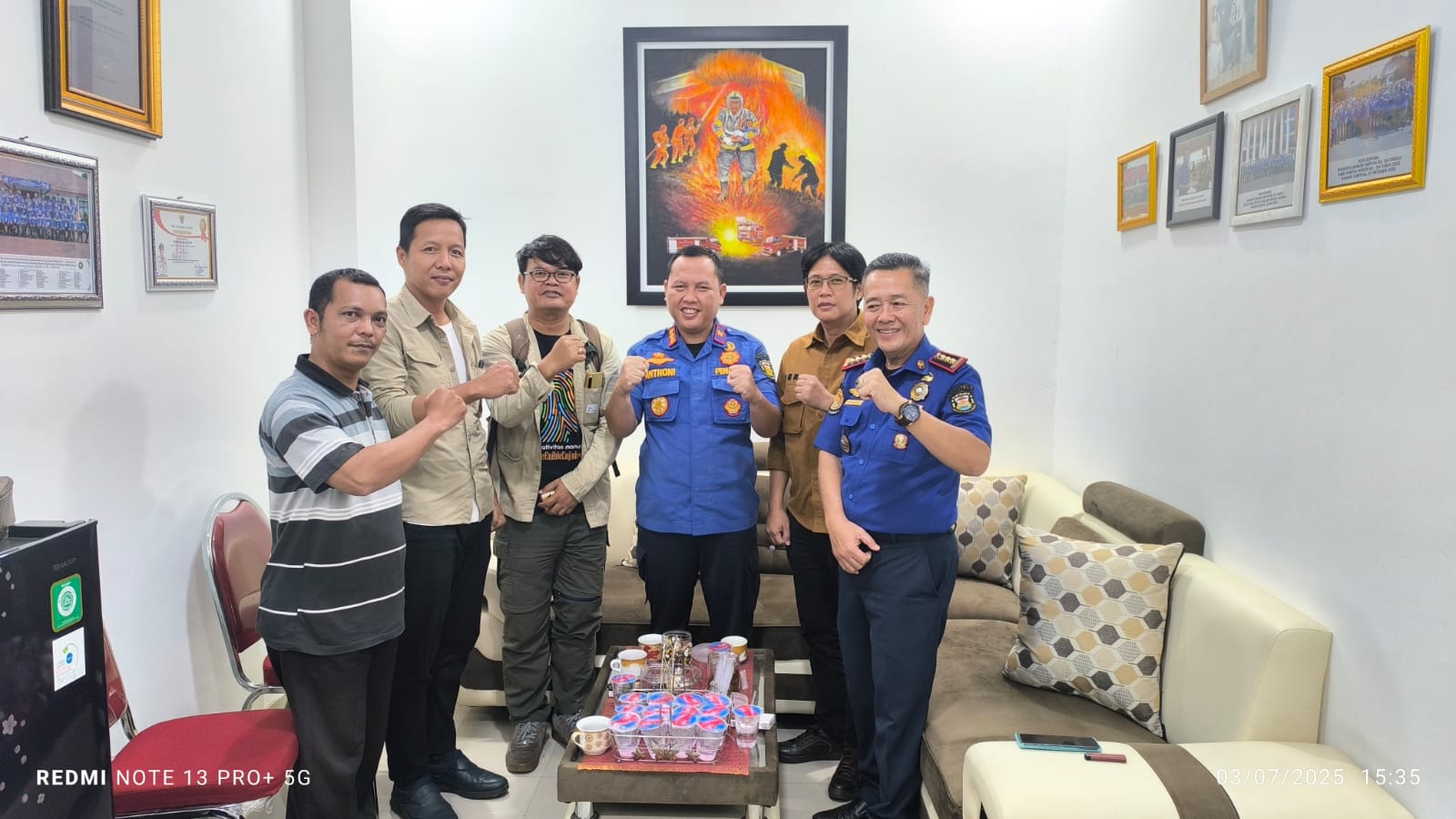 Damkarmat Bandar Lampung Bangun "Benteng Merah" Keselamatan Kota