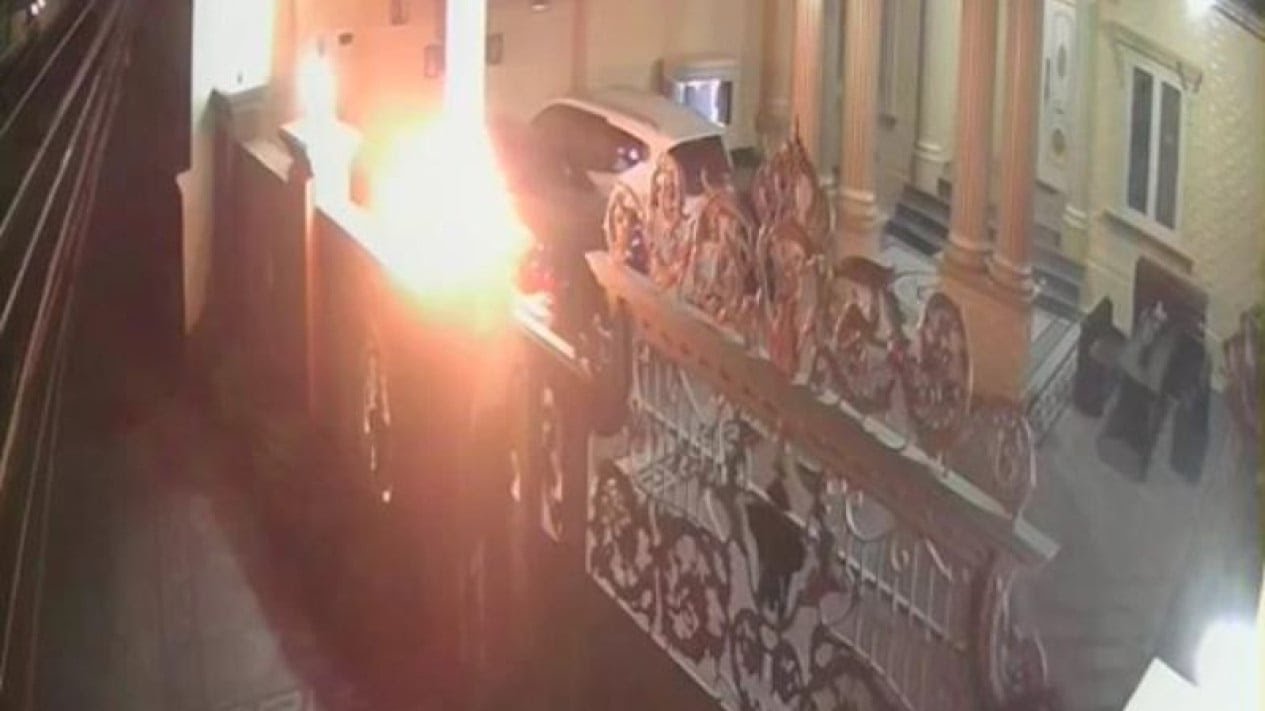 Rumah Sekretaris Pengurus Wilayah Nahdlatul Ulama Lampung, Hidir Ibrahim DiDuga Di Lempar Bom Molotov