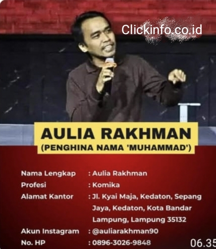 Polda Lampung Tetapkan Komika AR Tersangka Penista Agama