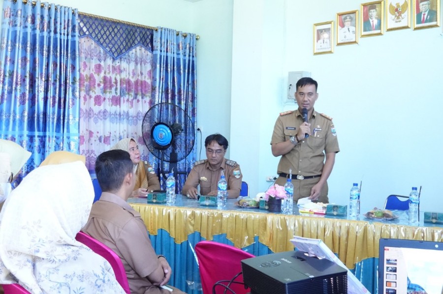 Dinkes Pesibar Gelar Bimtek dan Pembinaan Terpadu Kepada Nakes Puskesmas Krui