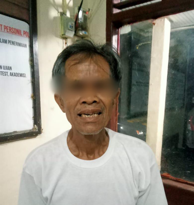 Polsek Pesisir Utara Amankan Pria 56 Tahun Cabuli Anak Dibawah Umur
