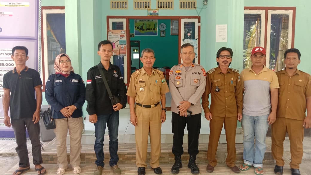 Polsek Pesisir Utara, Polres Pesibar Monitoring Gudang Logistik PPS