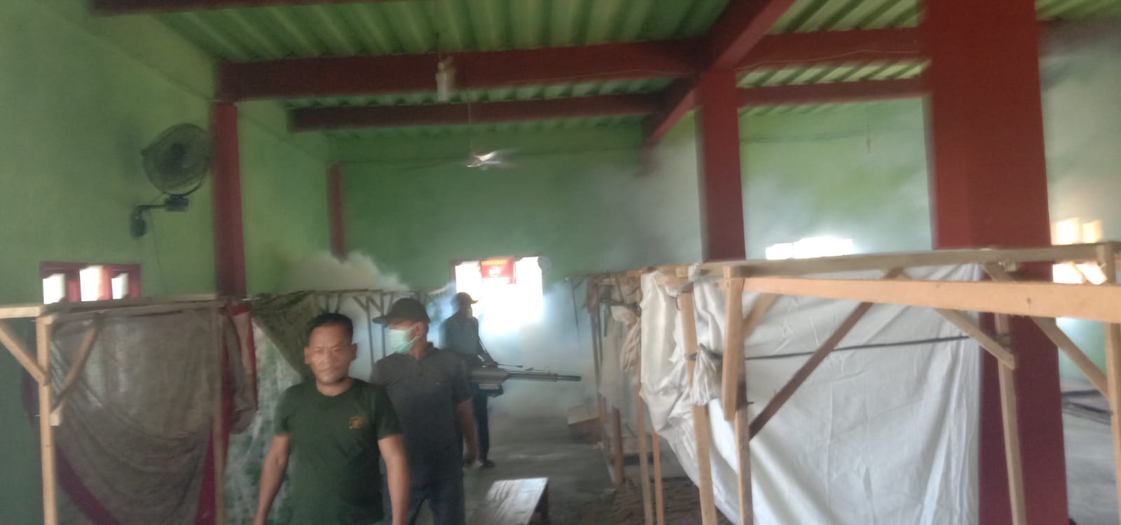 Pemerintah Pekon Way Sindi Hanuan Adakan Foging Antisipasi DBD