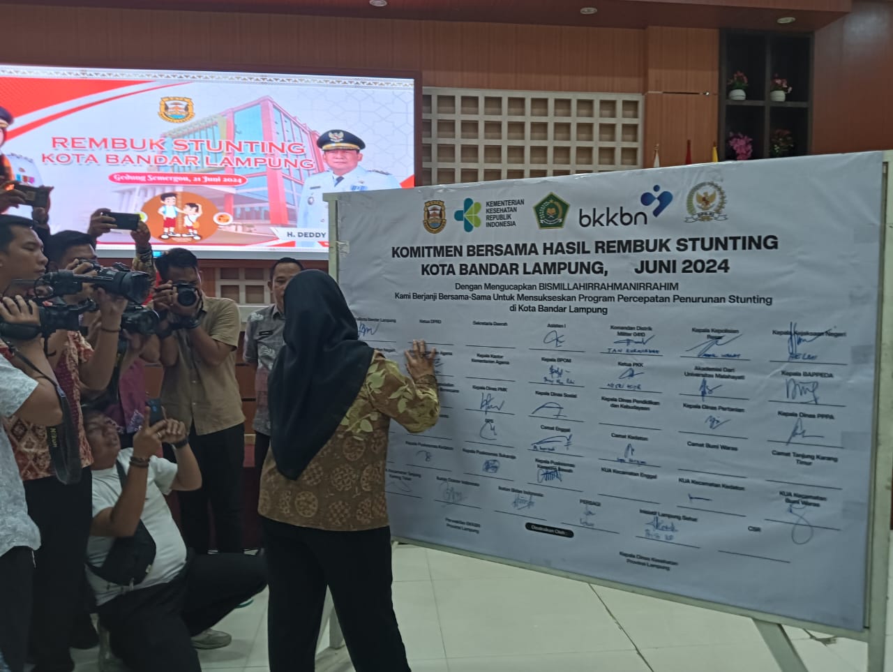 Bandarlampung Gelar Rembuk Stunting, Tekan Angka 13,4 Persen
