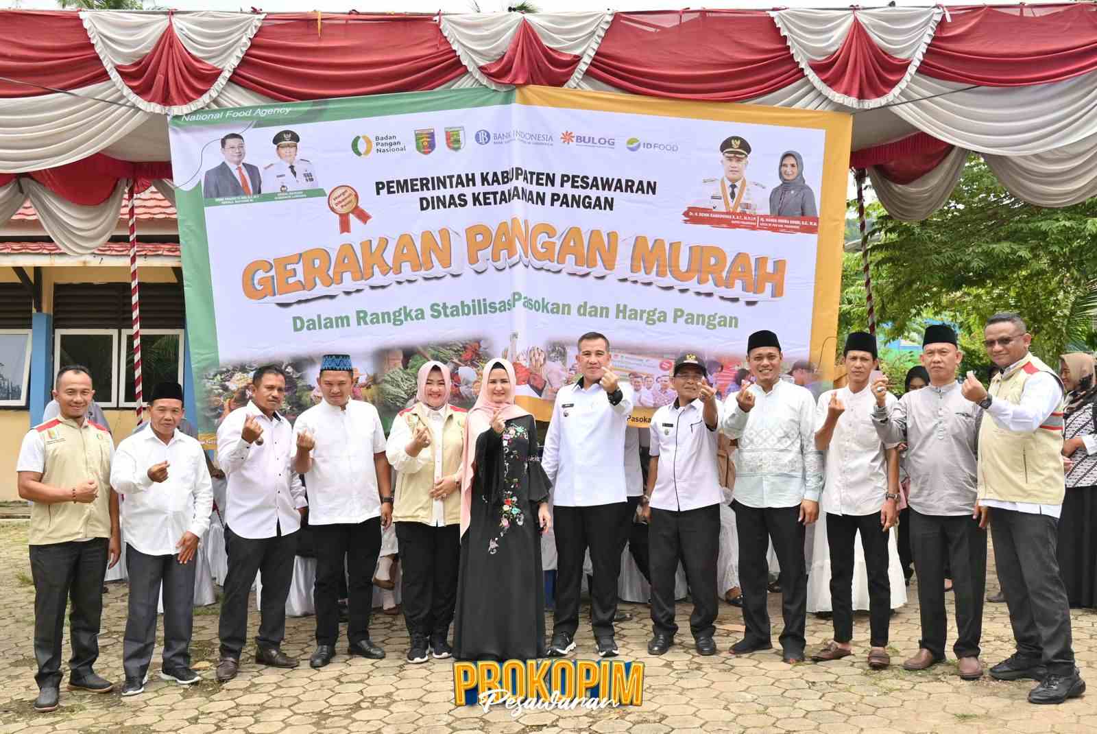 Pesawaran Redam Dampak Inflasi Lewat Gerakan Pangan Murah