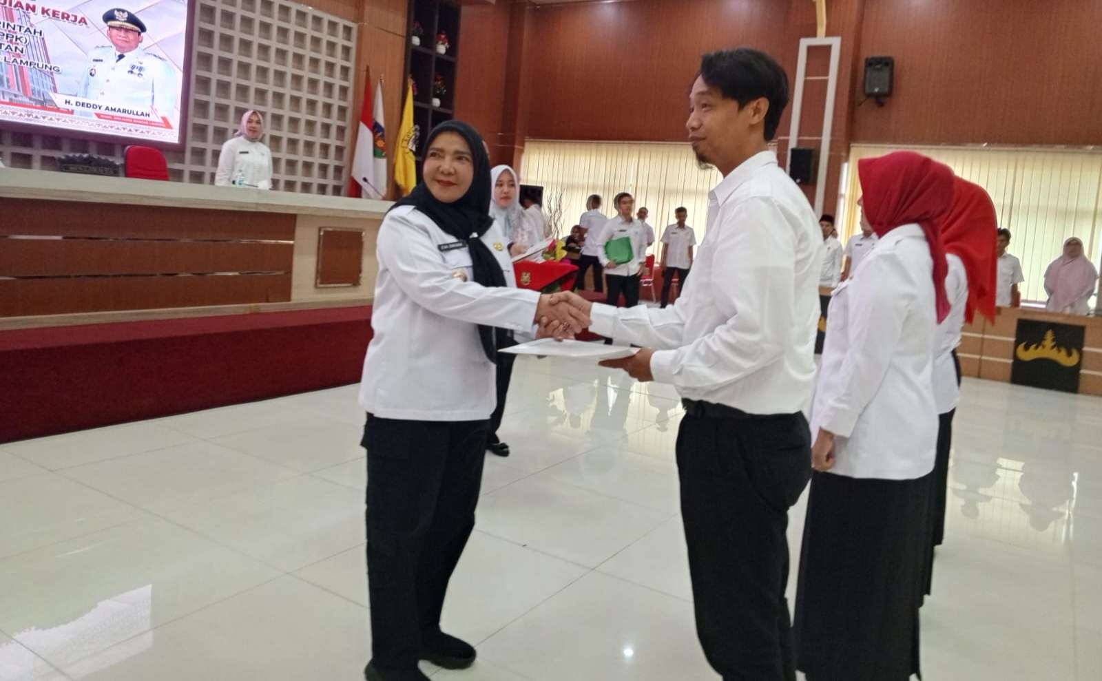 Sebanyak 389 PPPK Bidang Kesehatan Menerima SK dari Walikota Bandarlampung