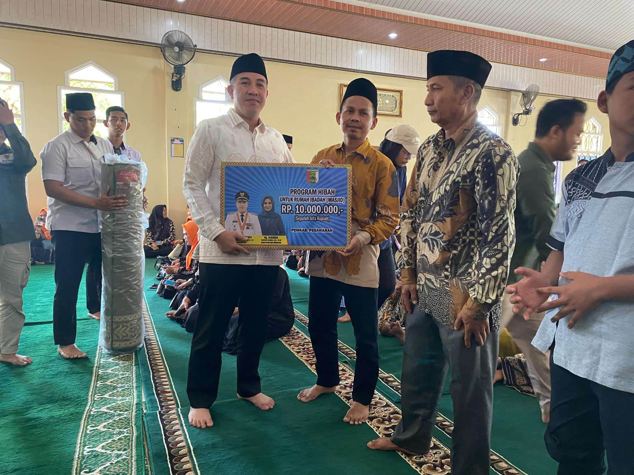 Bupati Pesawaran Gelar Silaturahmi Ramadan di Kedondong, Salurkan Beragam Bantuan