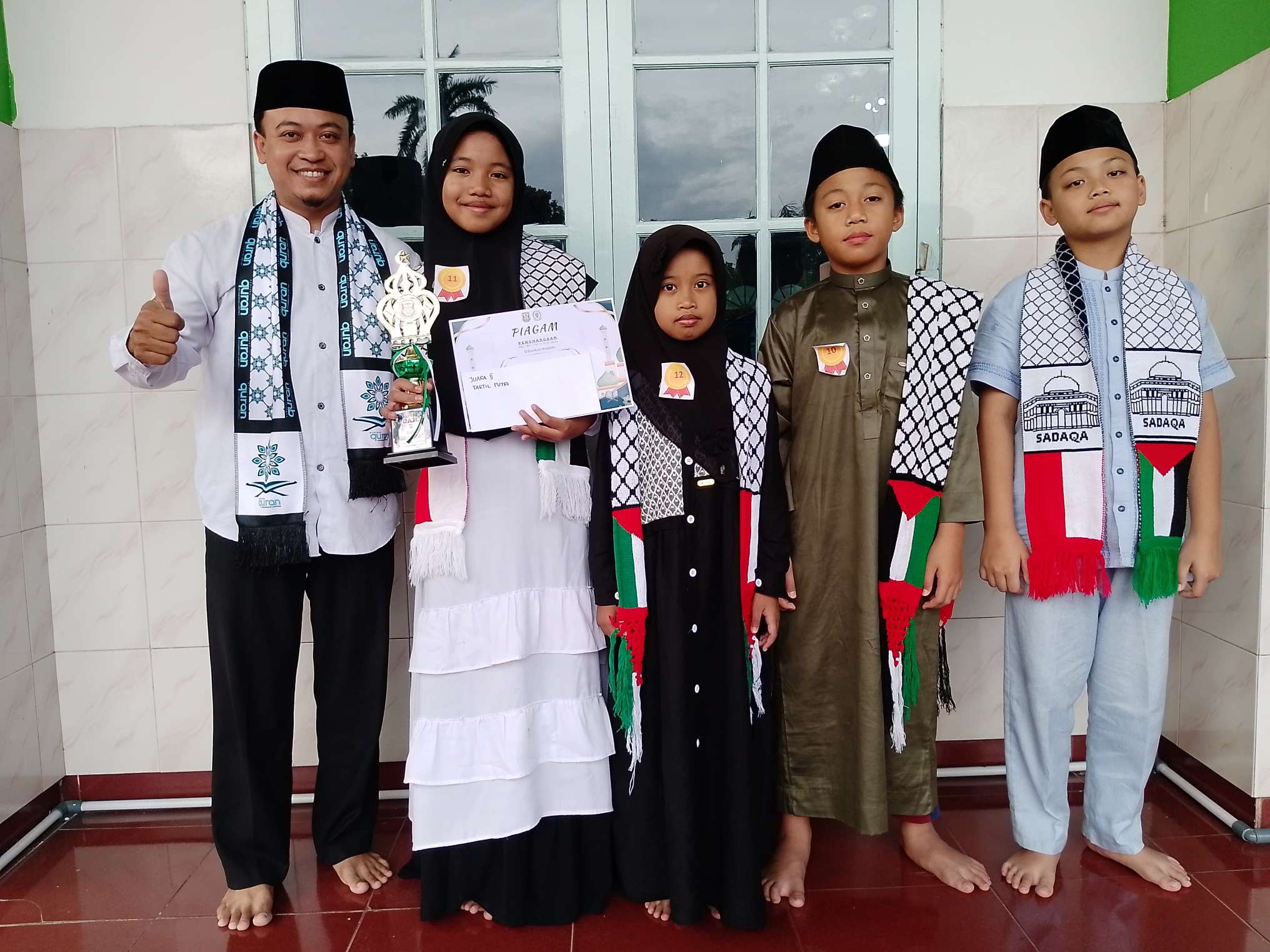 Faiza Rhamadani Putri Raih Juara 2 Lomba Tartil Qur'an Putri