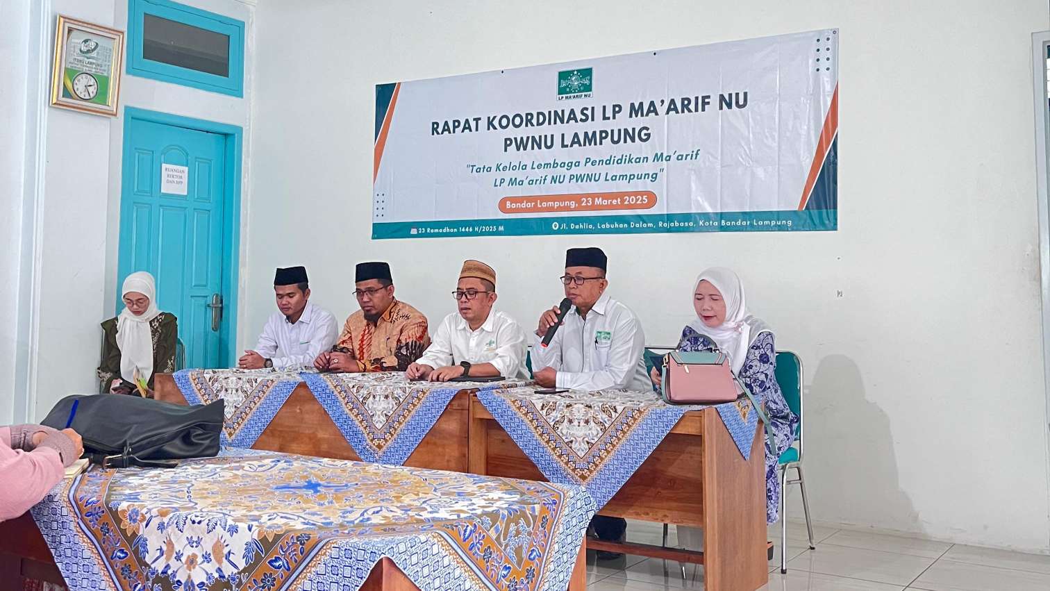 LP Ma'arif NU Lampung Gelar Rapat Koordinasi Bahas Tata Kelola Lembaga Pendidikan