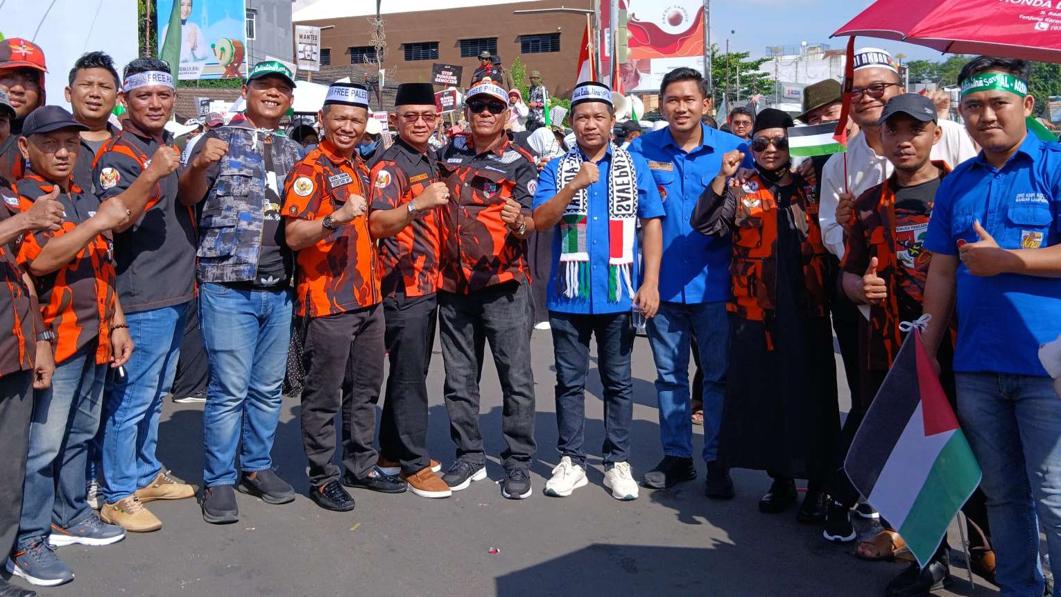 KNPI Lampung Serukan Boikot Produk Pro Israel, Ajak Masyarakat Solidaritas untuk Palestina