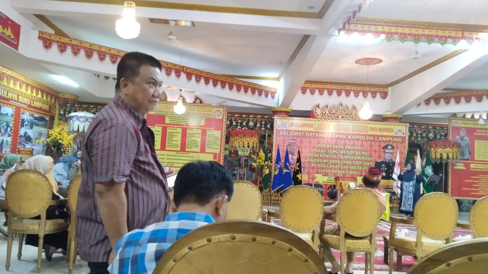 Ketua Laskar Lampung IR Nerozeli Kunang Rayakan Ulang Tahun