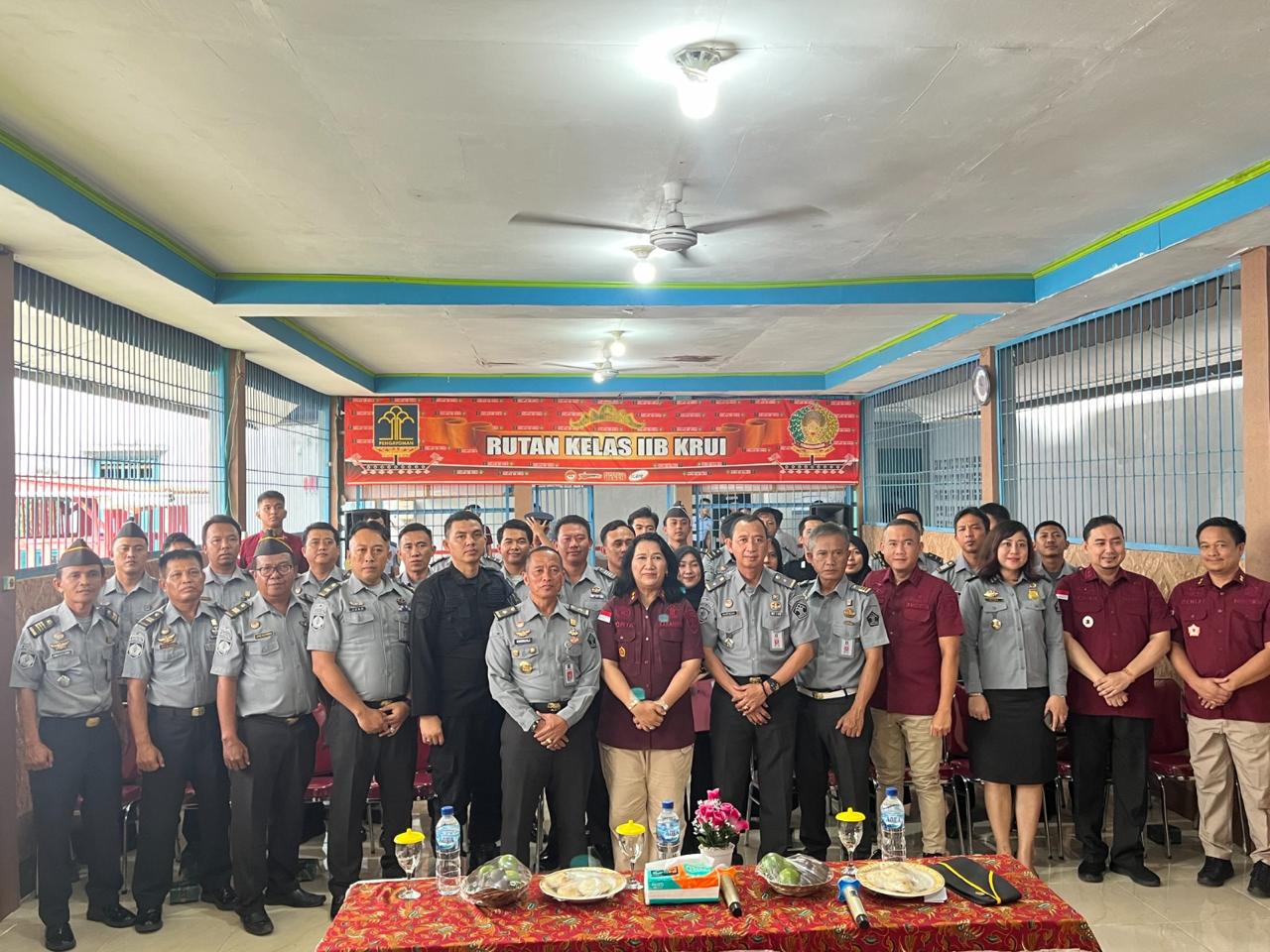 Kakanwil Kemenkumham dan Kadivpas Lampung Kunjungi Rutan Krui