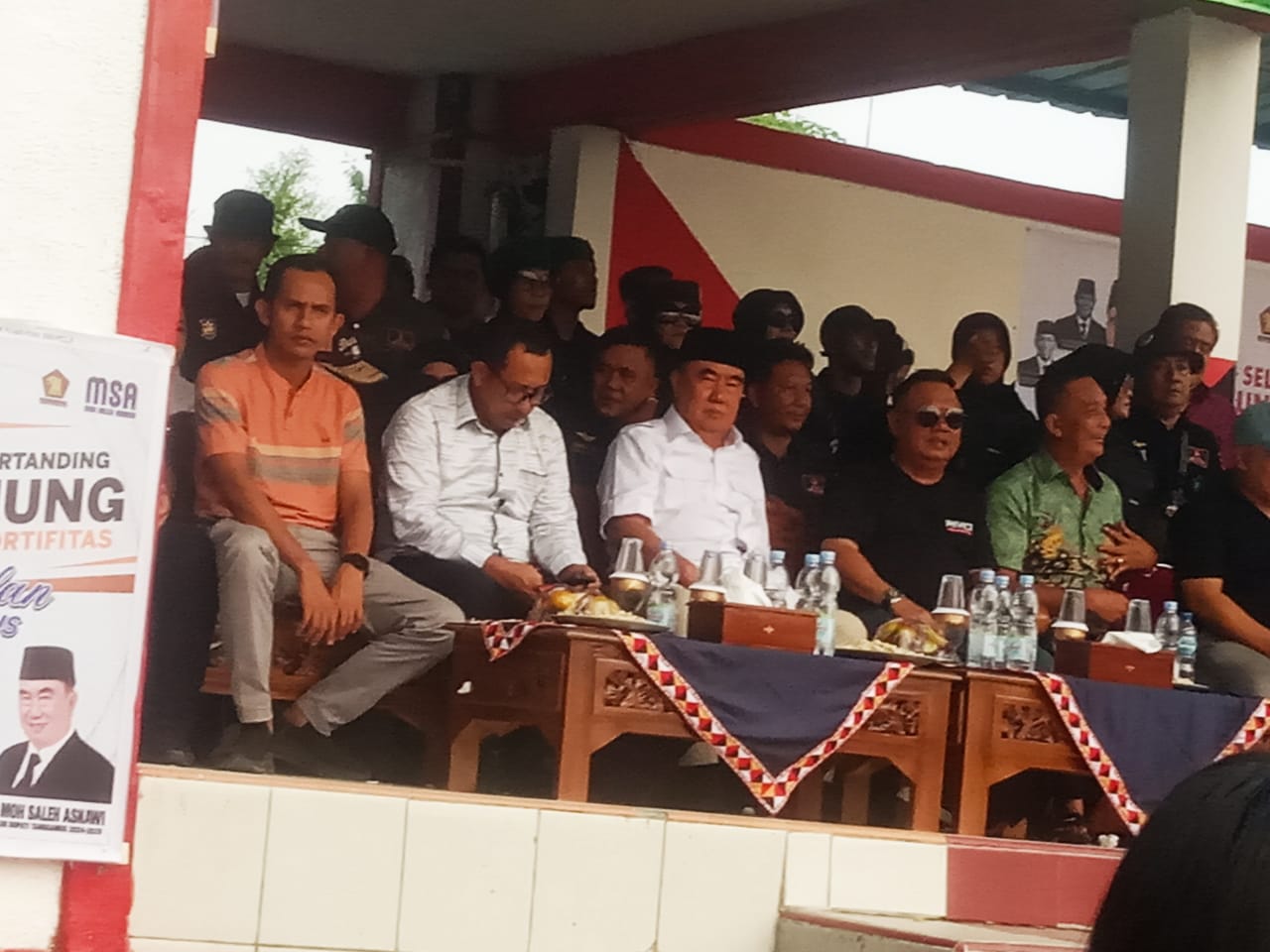 Cabup Tanggamus Saleh Asnawi Hadiri Final Turnamen Sepak Bola 2024