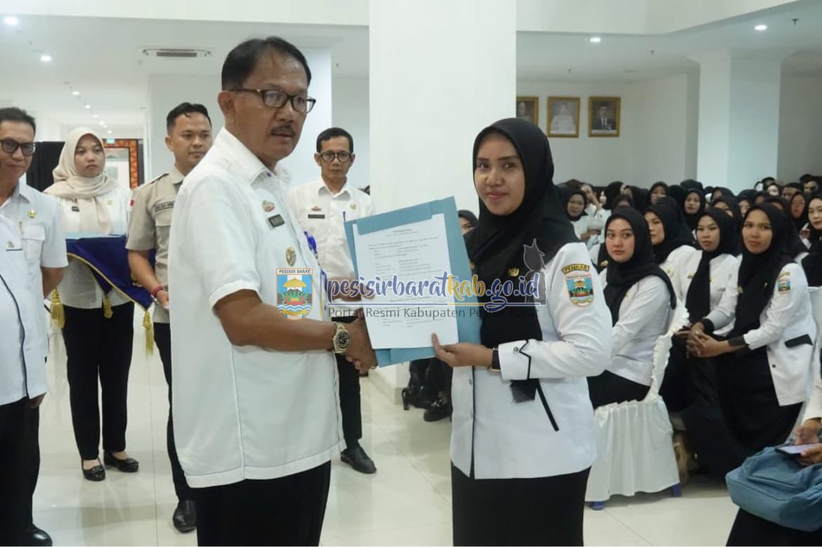 253 PPPK Pesisir Barat Resmi Bekerja