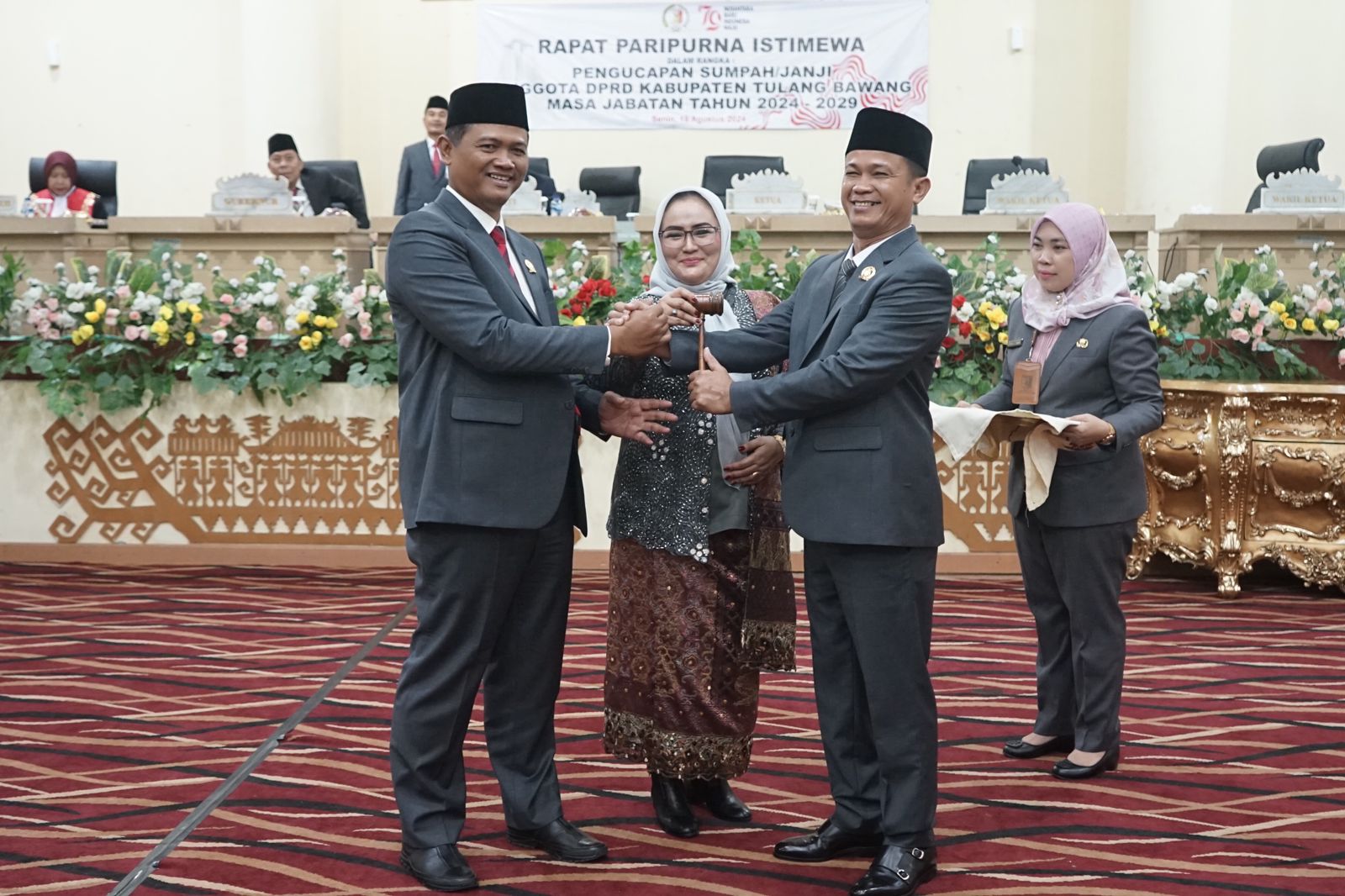 Pj Bupati Tulang Bawang Tekankan Sinergitas DPRD dalam Pembangunan Daerah