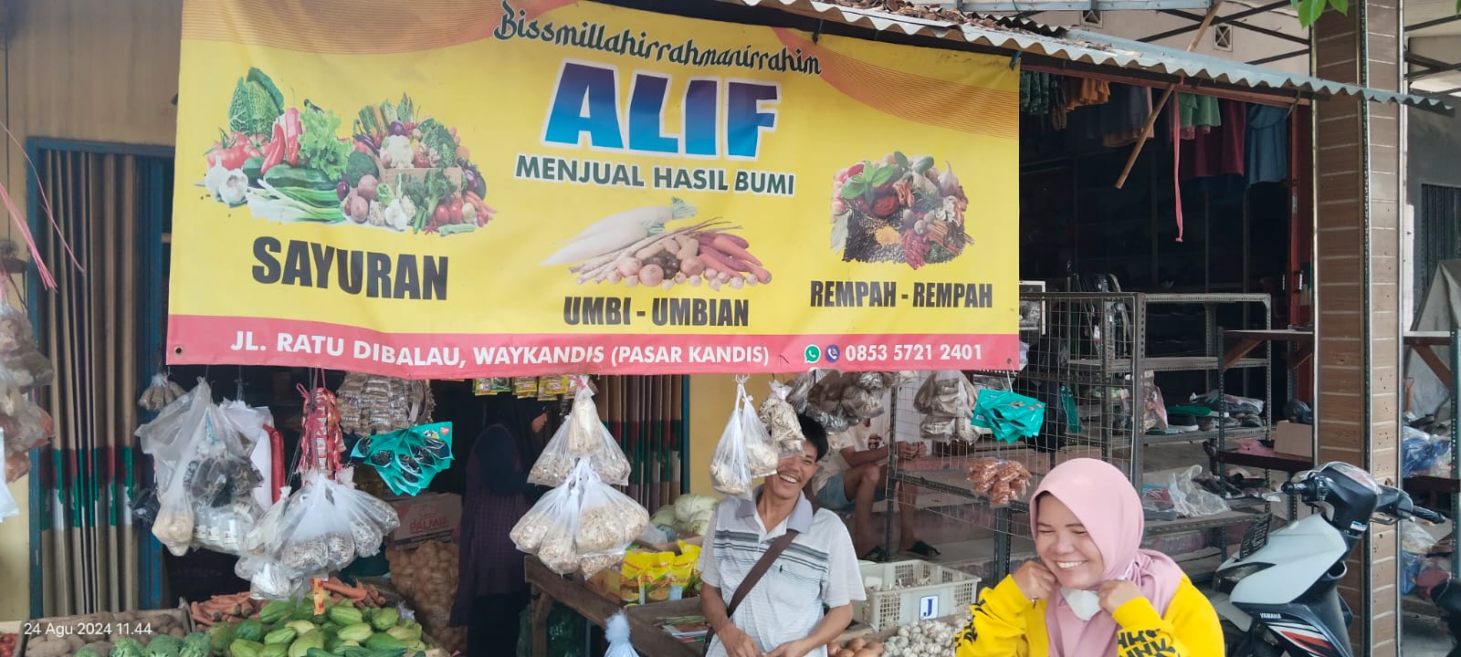 Harga Cabai Merah Turun di Pasar Way Kandis, Petani dan Konsumen Sama-sama Diuntungkan
