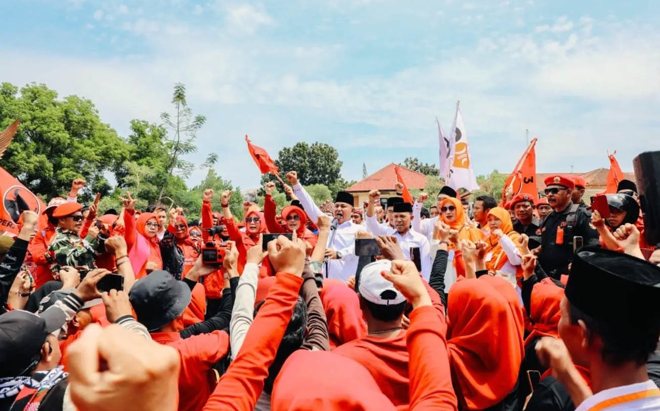 Pilkada Lampung Selatan: Nanang-Antoni Imam Resmi Mendaftar