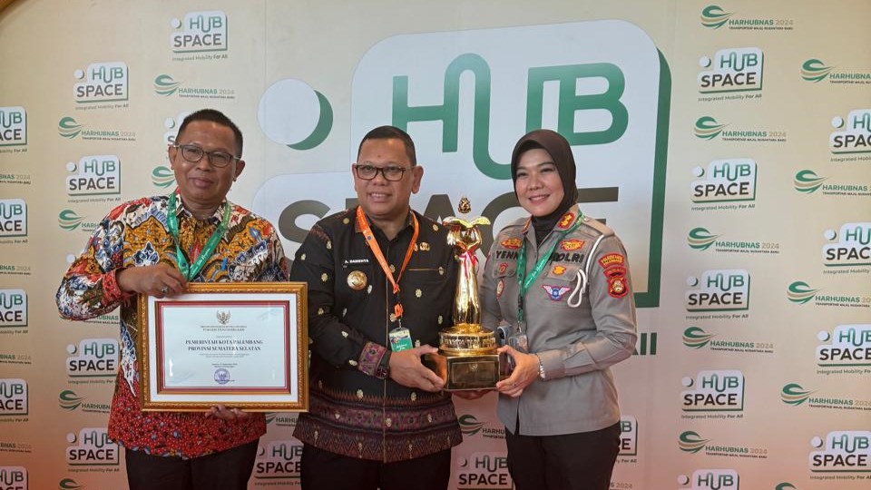 Satlantas Polrestabes Palembang Kembali Raih Penghargaan WTN Kencana 2016