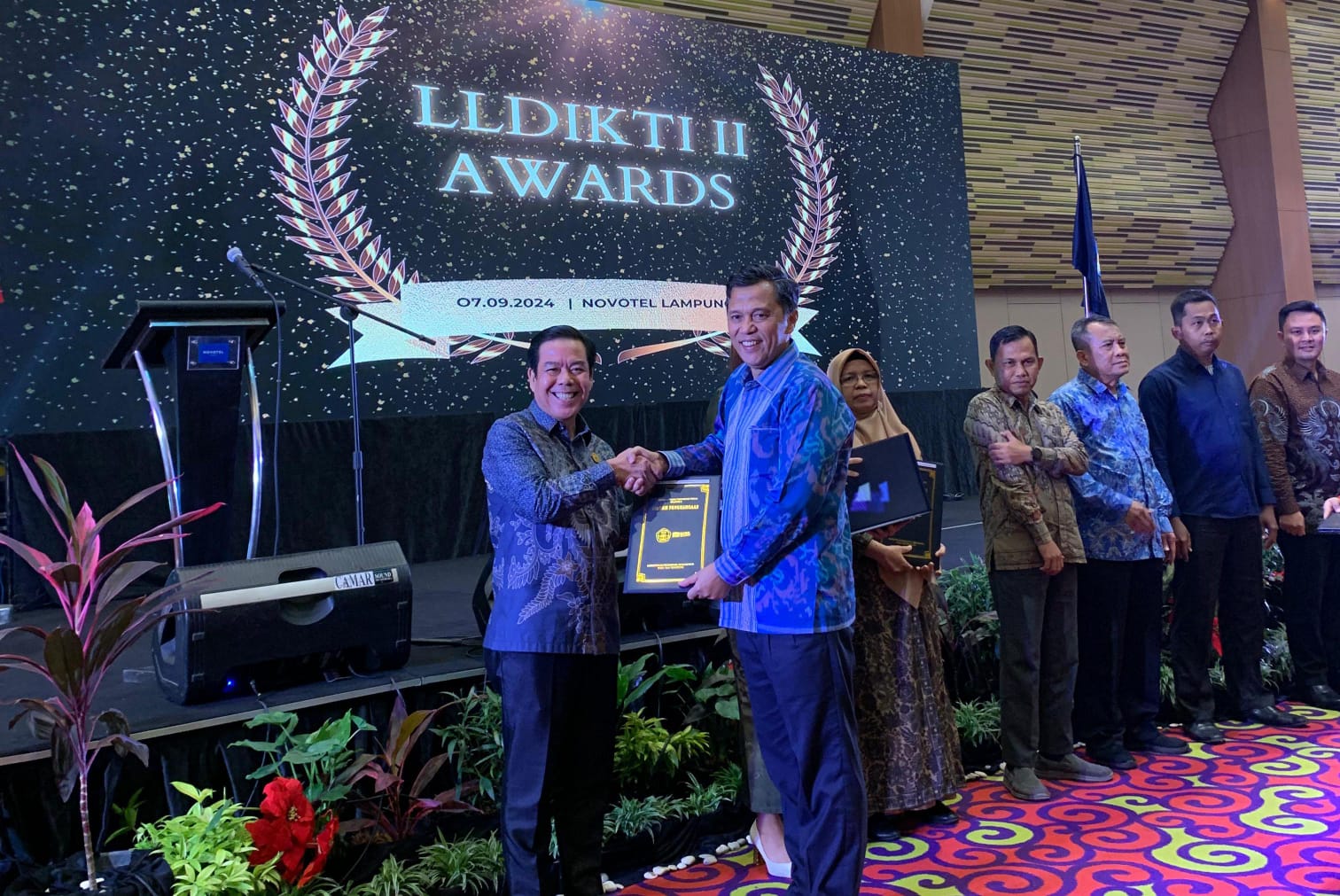 Universitas Saburai Borong Juara Pertama Evaluasi Pembelajaran LLDikti Wilayah II