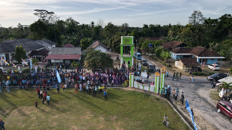 Meriahkan HUT ke-64, Karang Taruna Waykanan Gelar BBKT di Bumi Baru