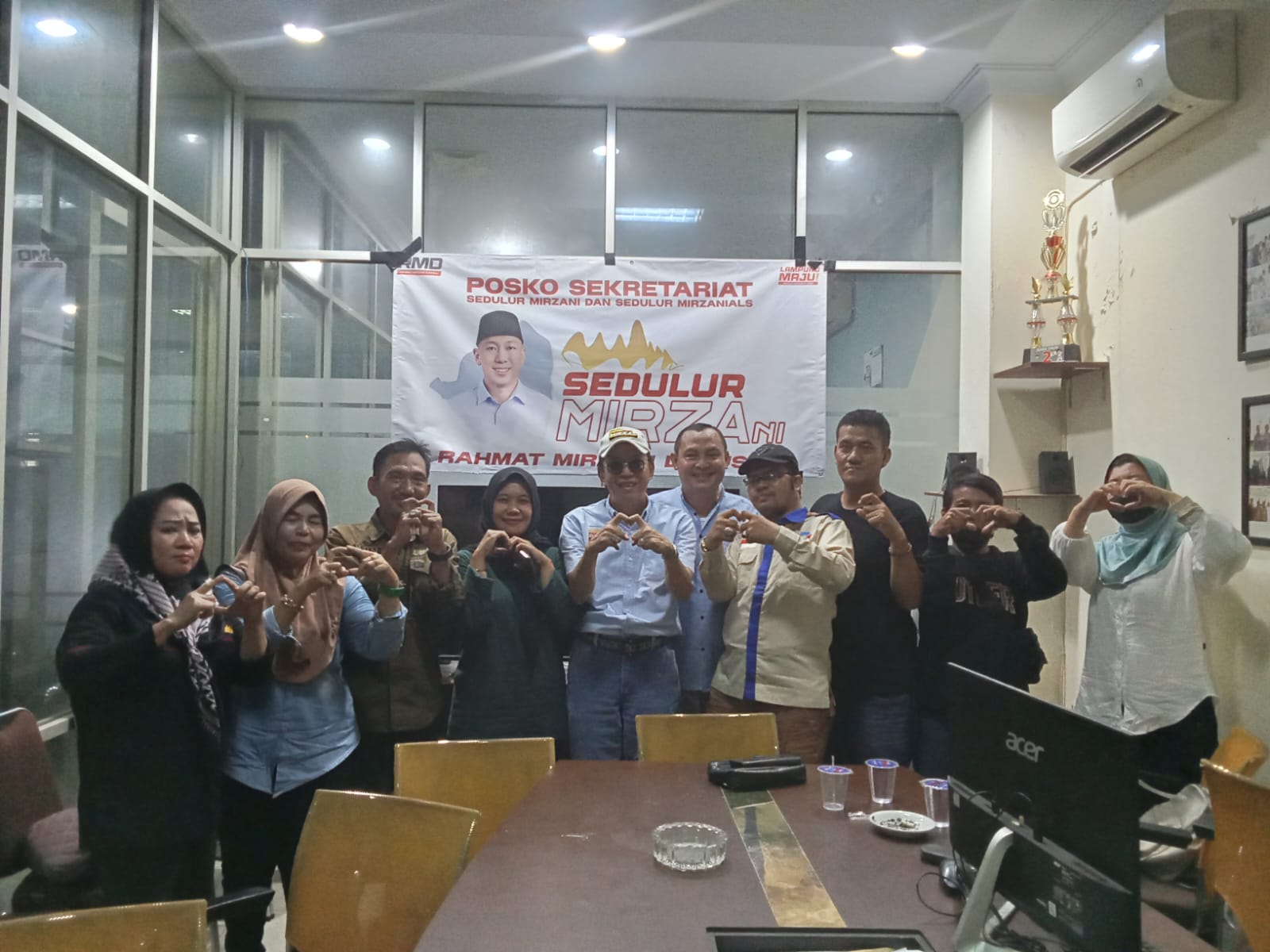 Relawan RMD-Jihan Optimis Menangkan Pilgub Lampung 2024