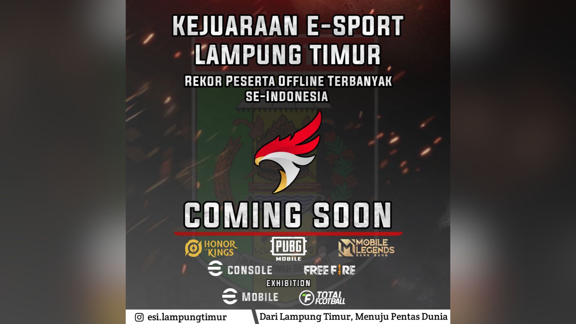 Lampung Timur Siap Pecahkan Rekor Esports Terbesar se-Indonesia