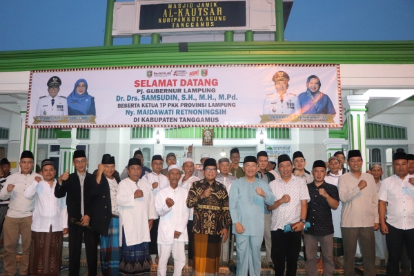 Pj Gubernur Lampung Ajak Masyarakat Tanggamus Jaga Kondusifitas Jelang Pilkada