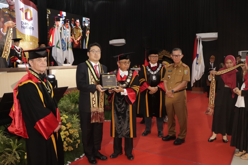 Sekdaprov Hadiri Dies Natalis ke-10 ITERA, Tekankan Pentingnya Inovasi untuk Kesejahteraan Masyarakat