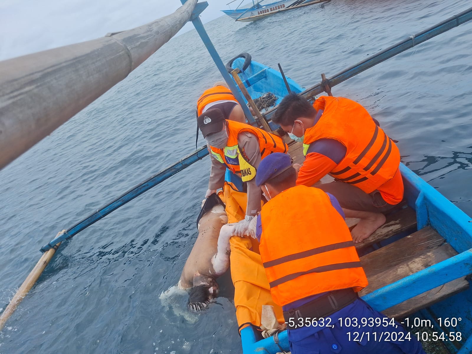 Mayat Misterius Ditemukan Mengambang di Perairan Tanjung Setia
