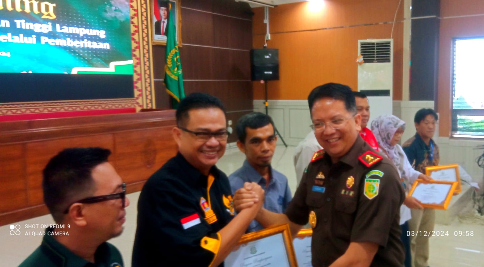 KWRI Terima Penghargaan dari Kejati Lampung, Jalin Sinergi yang Lebih Kuat