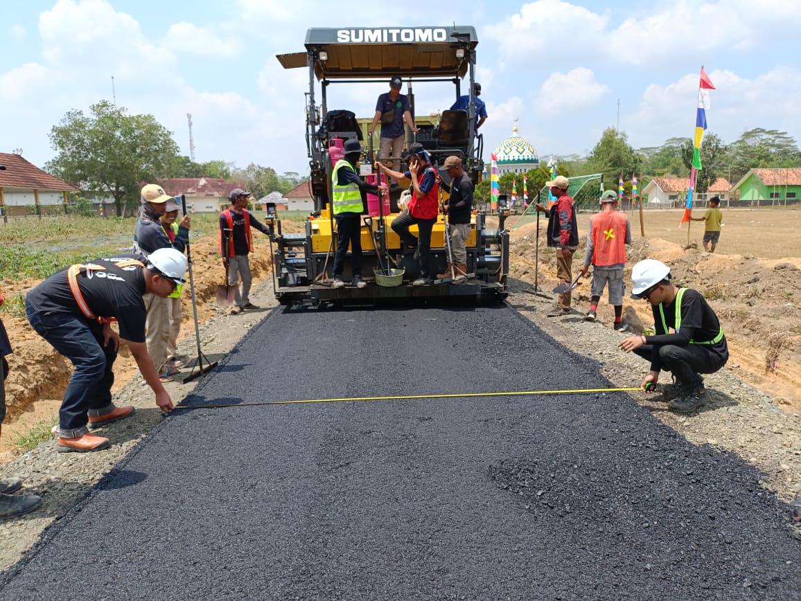Tubaba Makin Cantik, Jalan-Jalan Utama Kini Mulus