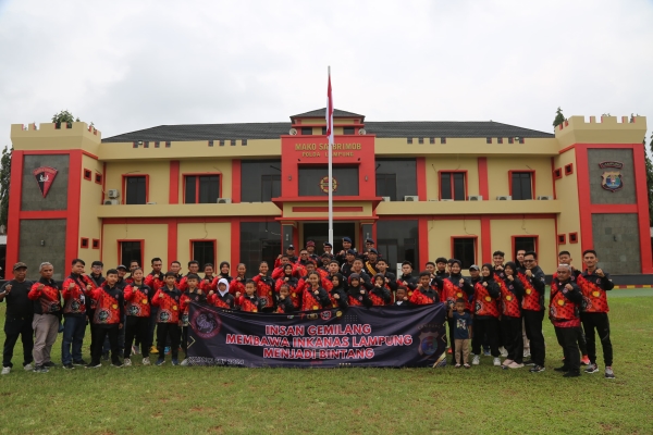 Kontingen Inkanas Lampung Siap Berlaga di Kejurnas Kapolri Cup 2024