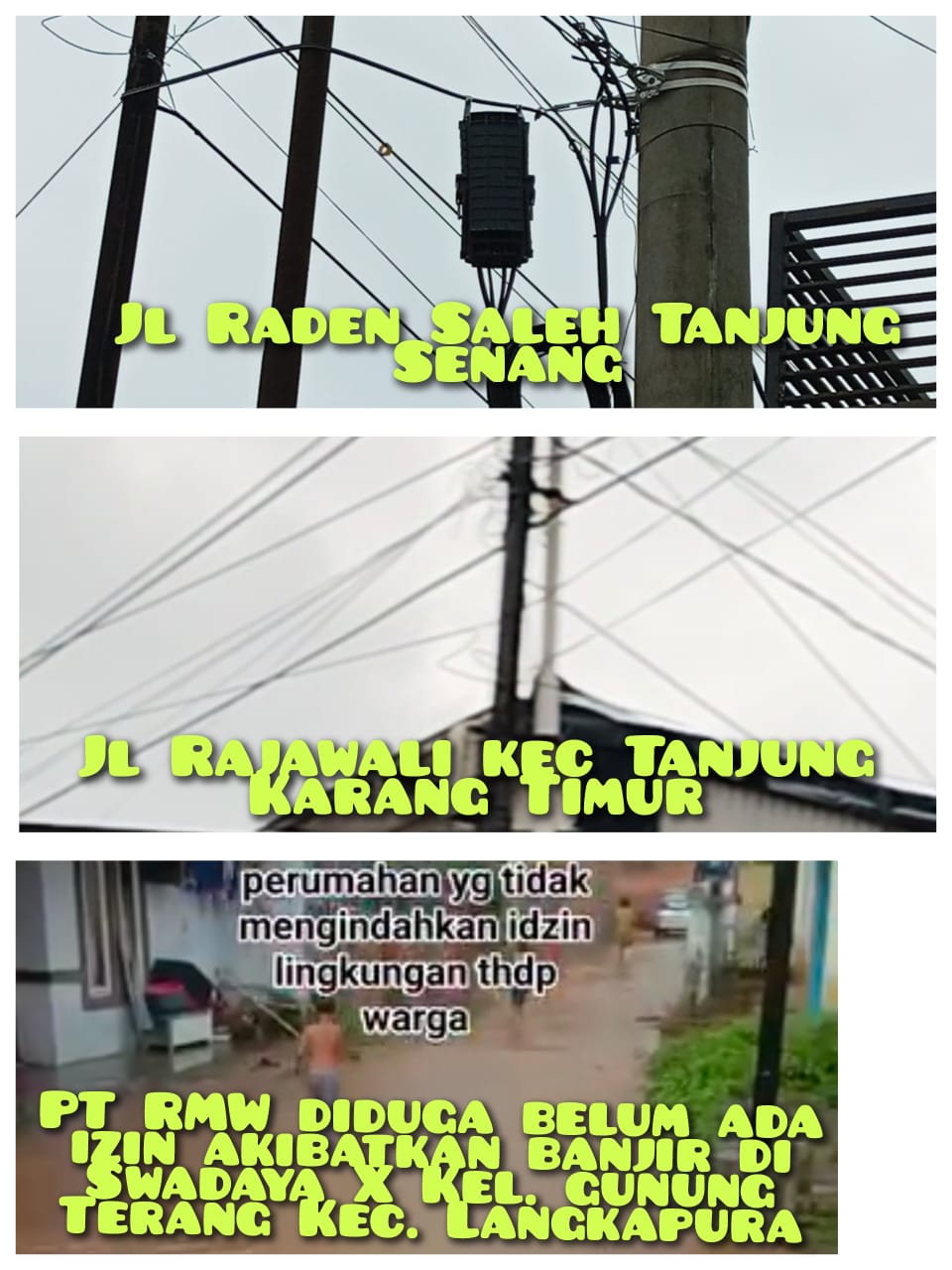Dugaan Pelanggaran Perizinan: Pemasangan Fiber Optik Ilegal di Bandar Lampung