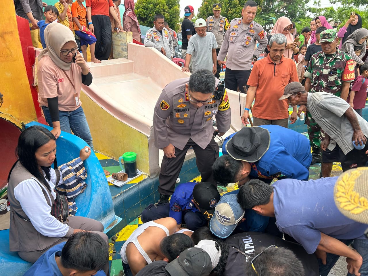 Kapolres Lampung Selatan Imbau Pengelola Wisata Tingkatkan Keamanan Pasca Insiden Anak Terjepit