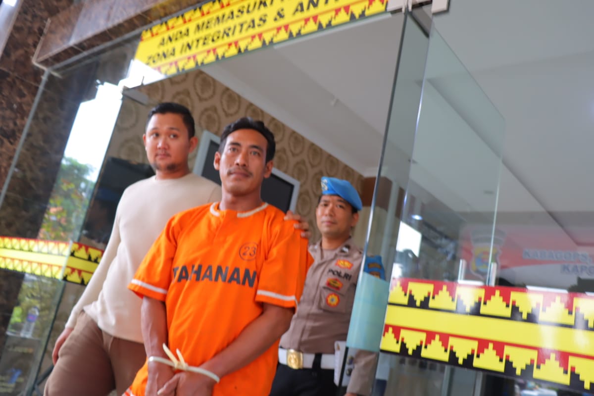 Kabur Ke Sumsel, Supir Truk di Bandar Lampung Ditangkap Usai Bakar Teman Wanita