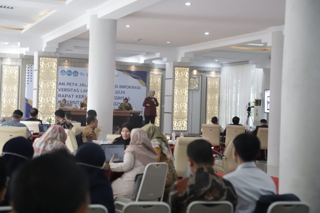 Unila Luncurkan Peta Jalan Reformasi Birokrasi, Siap Wujudkan Birokrasi Kelas Dunia