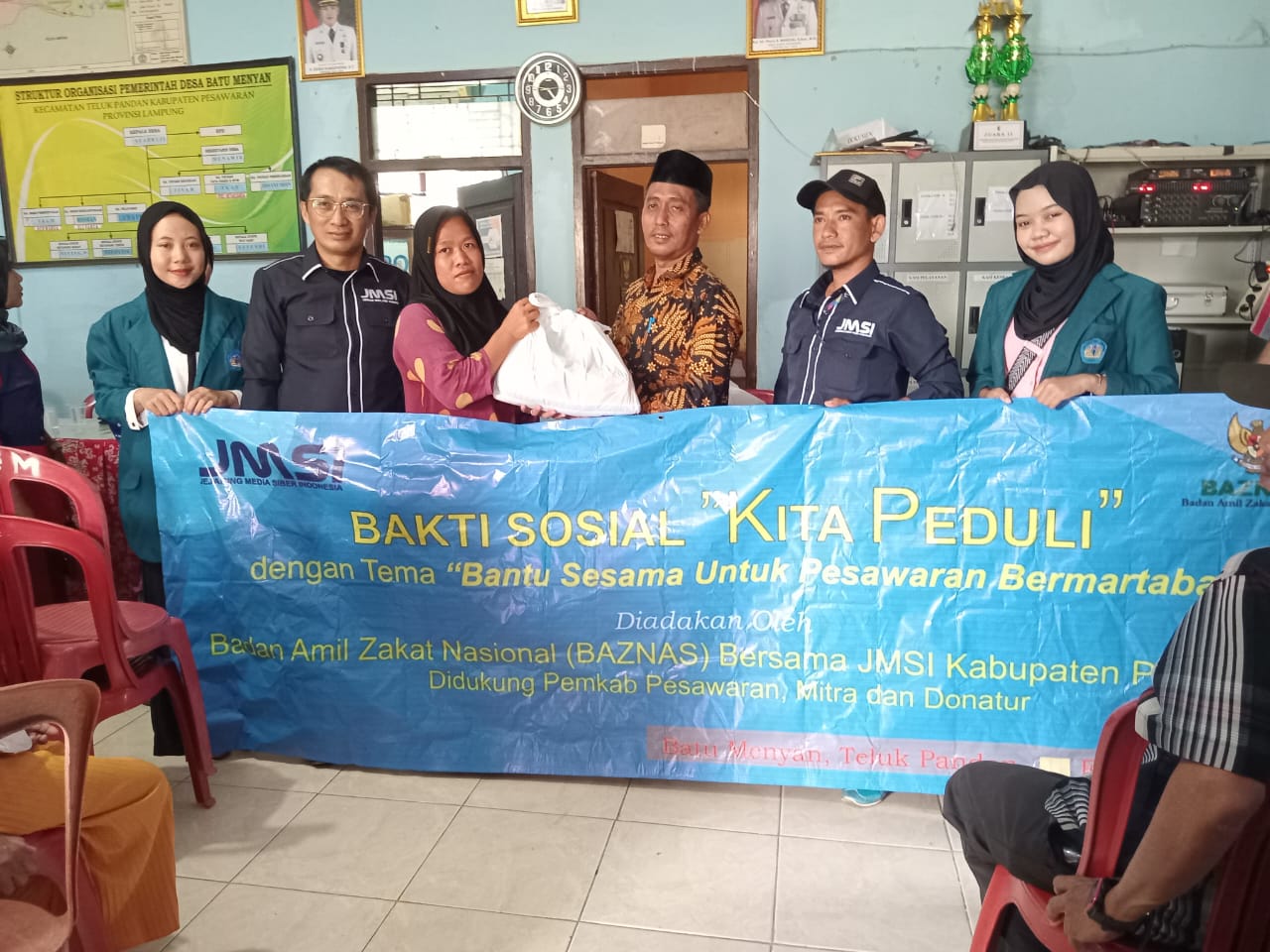 JMSI, BAZNAS, dan Donatur Bersatu Salurkan Bantuan untuk Korban Banjir di Batu Menyan