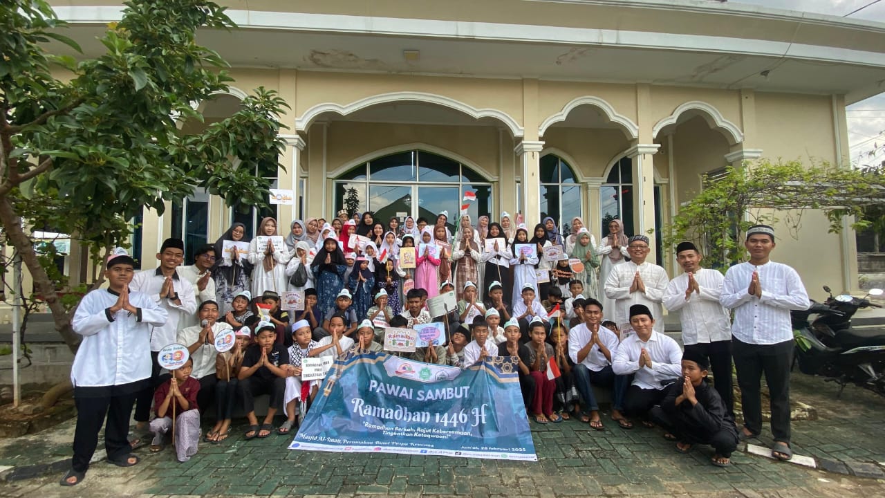 Ratusan Warga BPK dan TPA Al Iman Gelar Pawai Ramadhan