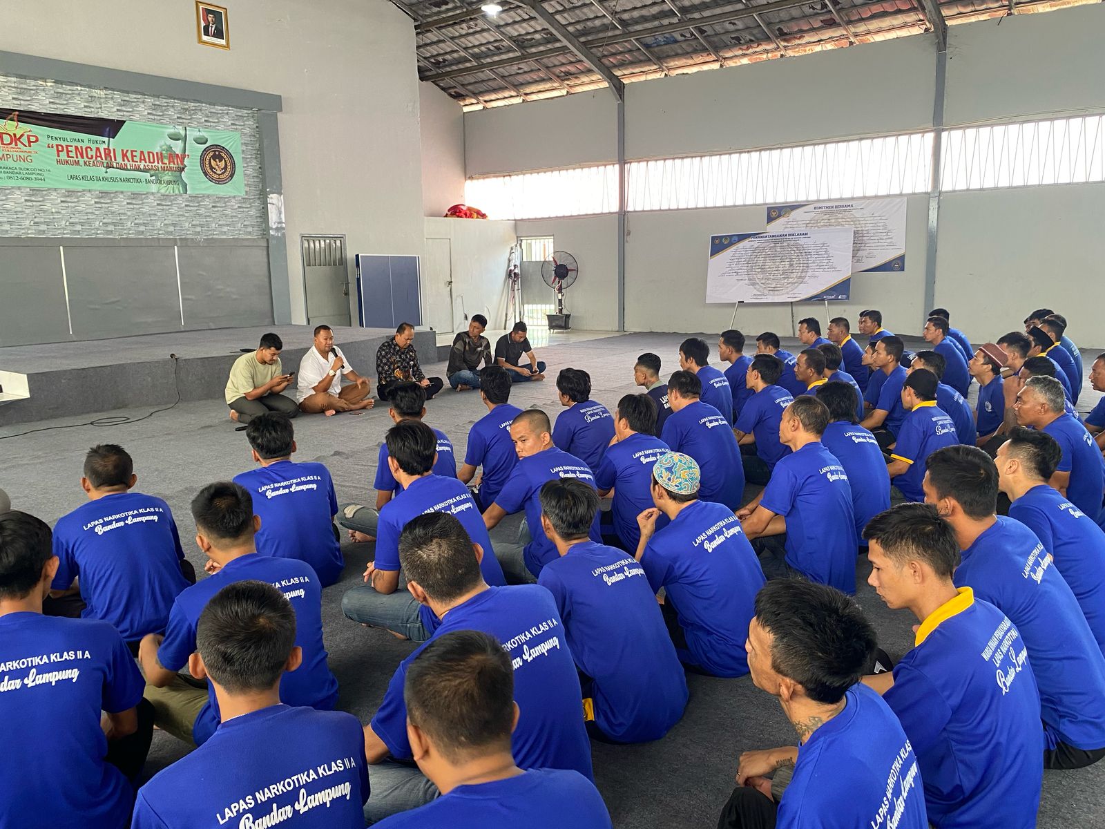 Lapas Narkotika Bandar Lampung Sosialisasikan Program Integrasi dan Remisi untuk WBP