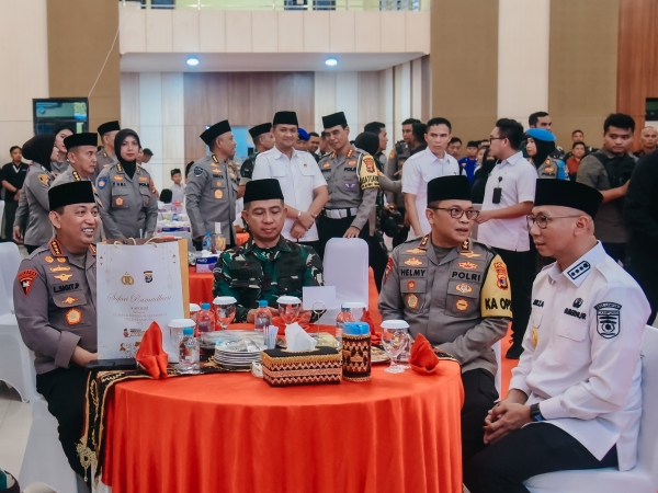 Gubernur Lampung Sambut Kedatangan Kapolri dan Panglima TNI, Perkuat Sinergi Jelang Idul Fitri