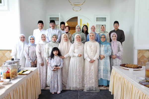 Silaturahmi Idul Fitri, Wagub Jihan Buka Rumah Dinas untuk Warga Lampung