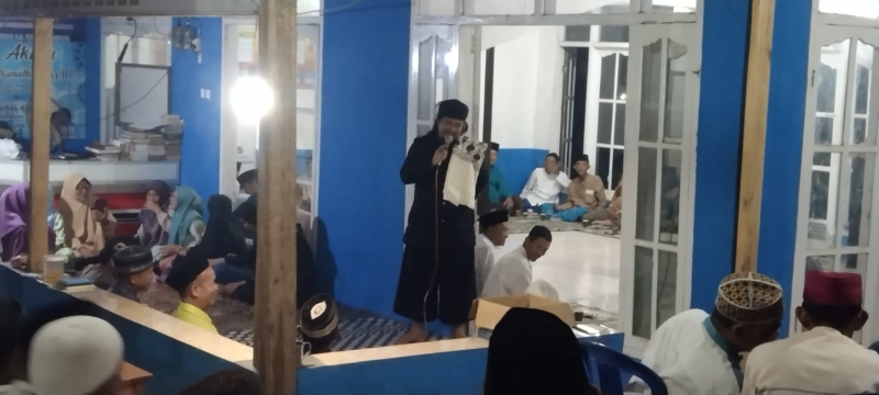 Ageng Panembahan Beri Wejangan di Takziah Abah Ralim Bin Daman