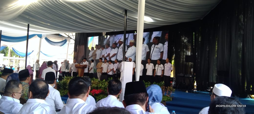 JMSI Lampung Hadiri Halal Bi Halal Idul Fitri Bersama Gubernur dan Wakil Gubernur