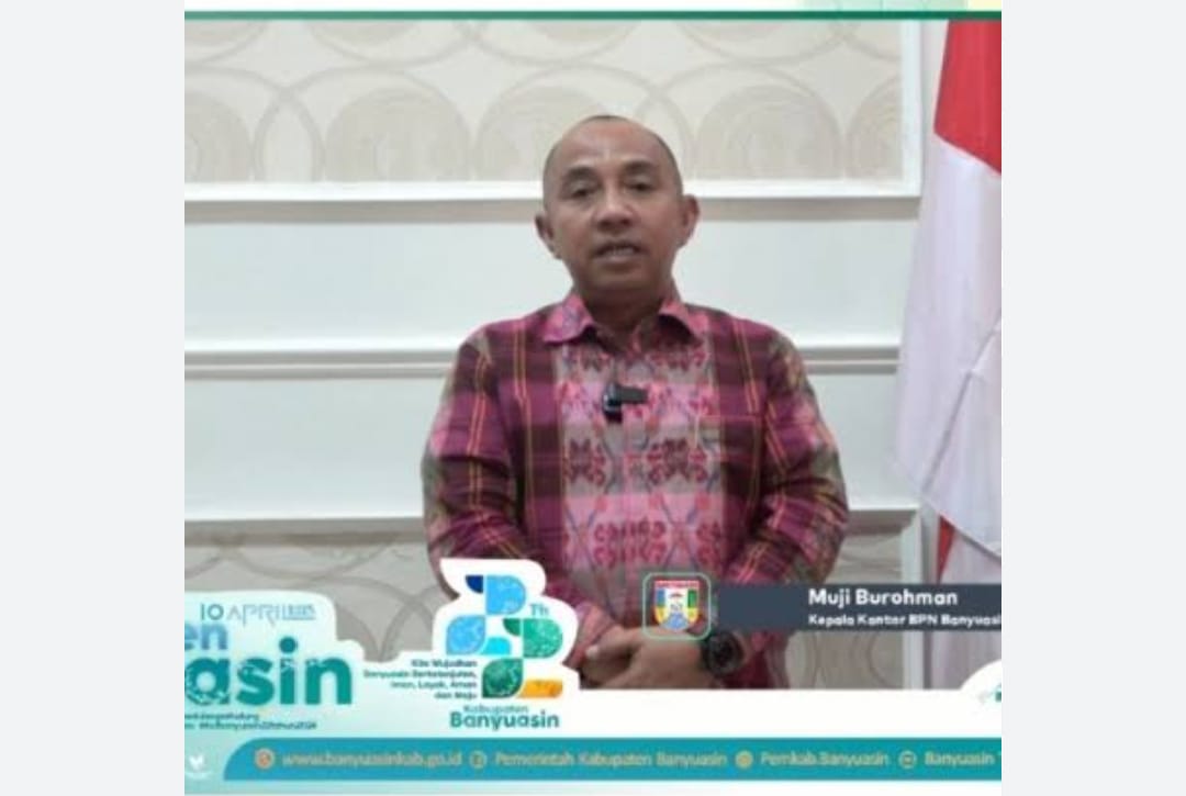 HUT ke-23 Banyuasin, Kepala BPN Tekankan Kolaborasi dan Kemajuan