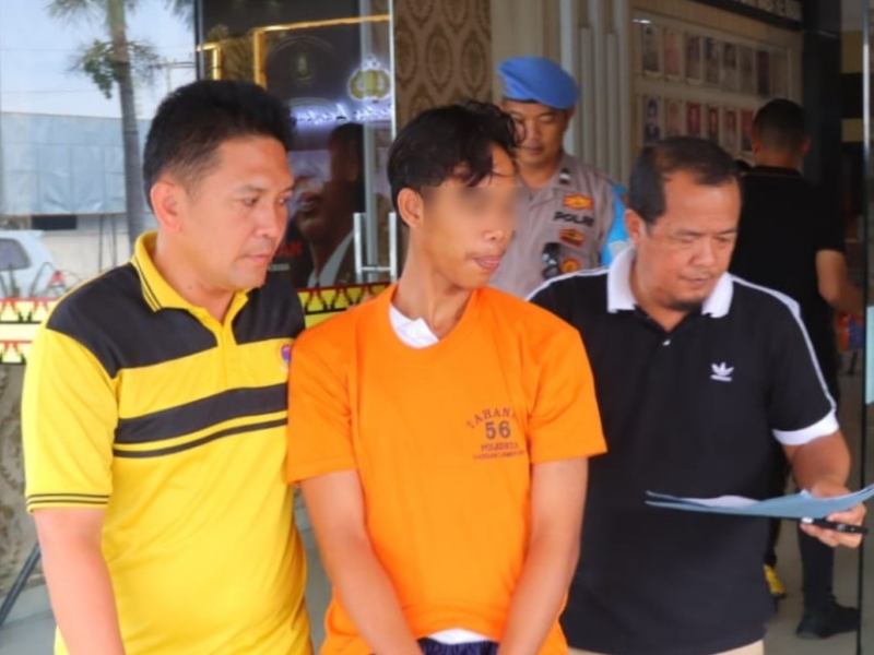 Buruh Bangunan Bandar Lampung Diciduk Usai Bobol Rumah Tetangga