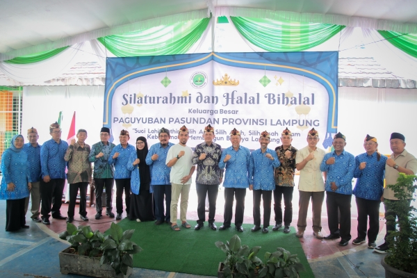 Gubernur Lampung Puji Kontribusi Warga Pasundan dalam Pembangunan